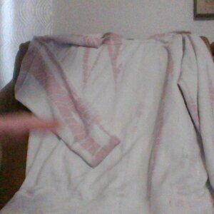 pink by vs  oversized sweater